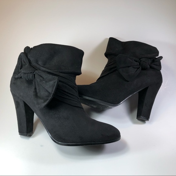 Impo stretch Oakland Black ankle bootie Boots 8.5M - Picture 4 of 8